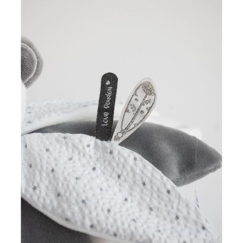 Doudou Dárková sada - plyšový muchláček panda 26 cm