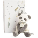 Doudou Dárková sada - plyšová hračka panda 20 cm