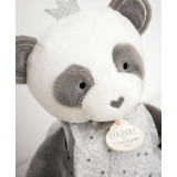 Doudou Dárková sada - plyšová hračka panda 20 cm
