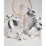 Doudou Dárková sada - plyšová hračka panda 20 cm