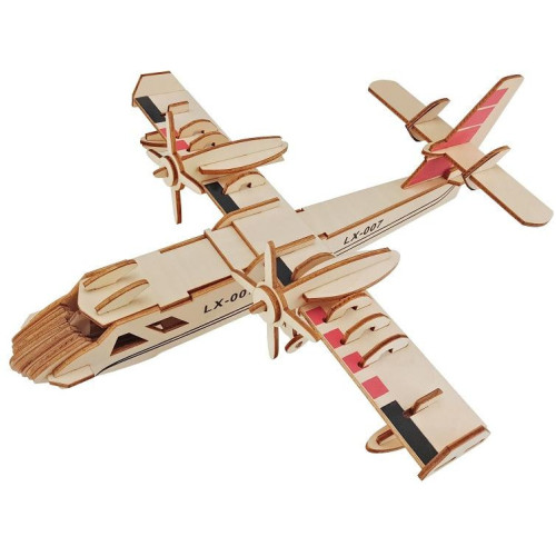 Woodcraft Dřevěné 3D puzzle Bombardér