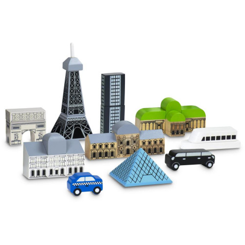 Wonderworld Svítící kostky Paris