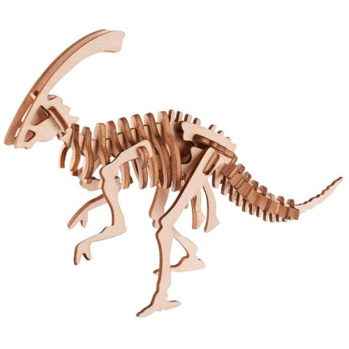 Woodcraft Dřevěné 3D puzzle Parasaurolophus