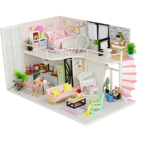 2Kids Toys miniatura domečku Dům Anniny růžové melodie