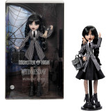 Mattel Monster High X Wednesday Addams ve školní uniformě