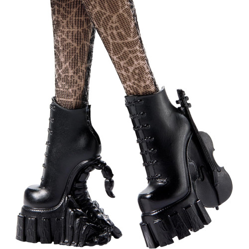 Mattel Monster High X Wednesday Addams ve školní uniformě