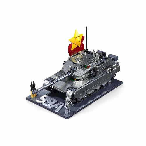 Sluban Model Bricks M38-B1234 Tank ZTS-99AS v měřítku 1:35