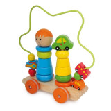 Small Foot Motorický vozík s labyrintem