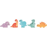 small foot Dřevěné paměťové puzzle Dino