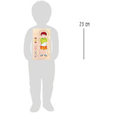small foot Dřevěné hračky puzzle anatomie Tim