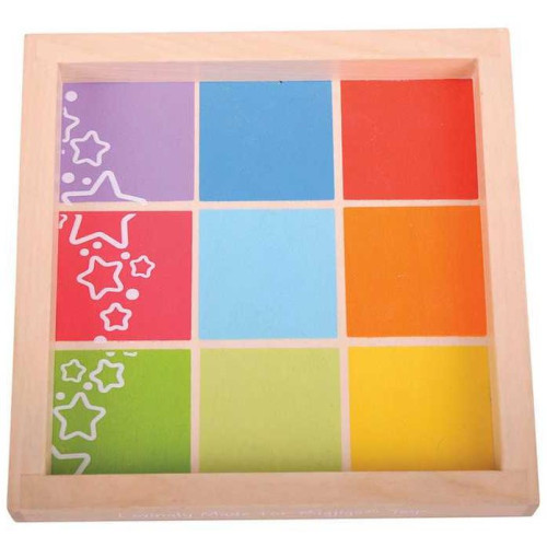 Bigjigs Baby Dřevěné kostky s obrázky