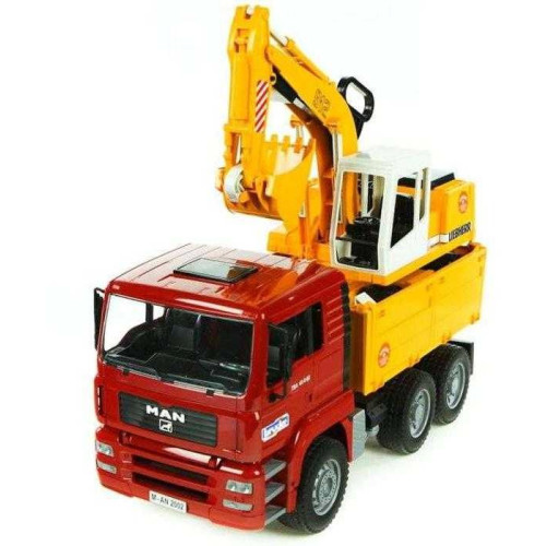 Bruder Nákladní auto MAN a  bagr