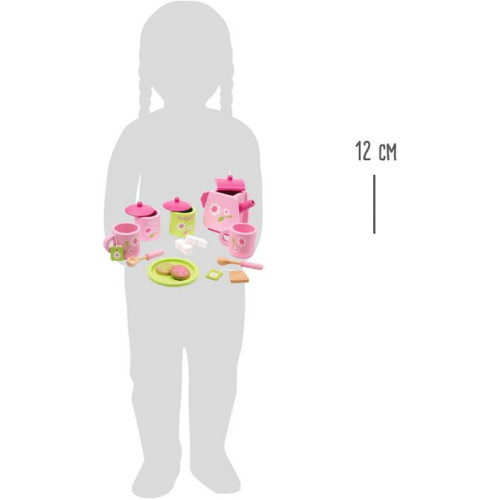 small foot Dřevěný čajový set Rose