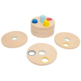 small foot Logická dřevěná nasouvací hra