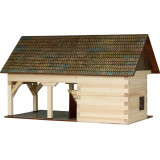 Walachia Dřevěná slepovací stavebnice Kolna