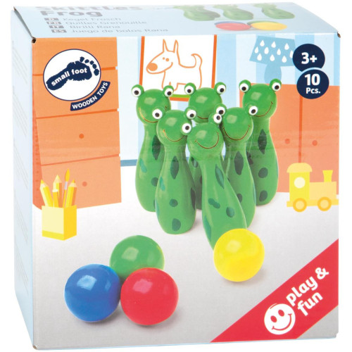 small foot Kuželky žabky