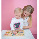 Bino Motorický labyrint Najdi hlavu zvířátka