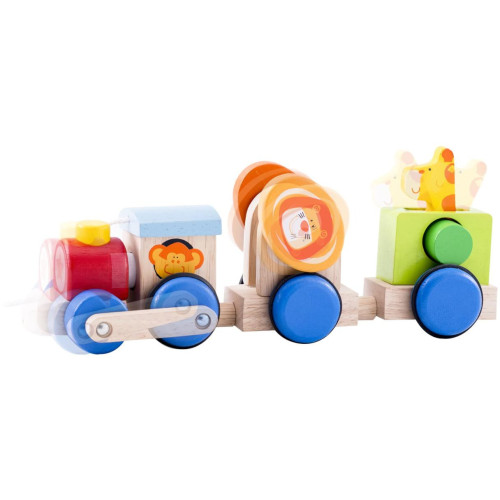 Wonderworld Dřevěný vláček Safari