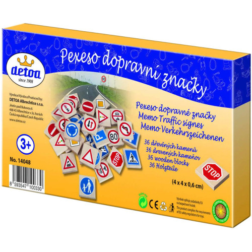 Detoa Pexeso dopravní značky