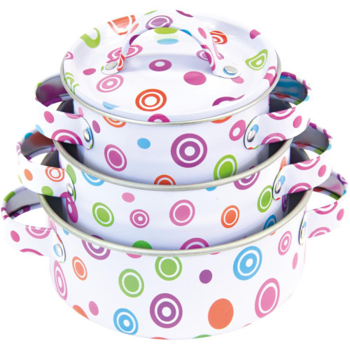 Bino Sada smaltovaného nádobí 11 dílů