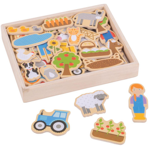 Bigjigs Toys Magnetky farma