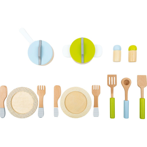 small foot Dřevěné základní nádobí do kuchyňky