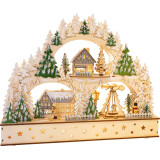 small foot Vánoční lampa zimní archa