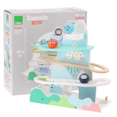 Vilac Dřevěná kuličková horská dráha Iceland