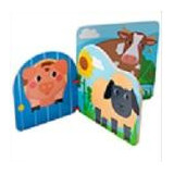 Tidlo Dřevěná knížka farma