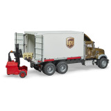 Bruder Nákladní auto Mack UPS s vysokozdvižným vozíkem