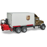 Bruder Nákladní auto Mack UPS s vysokozdvižným vozíkem