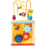 Bino Motorická kostka s hodinami