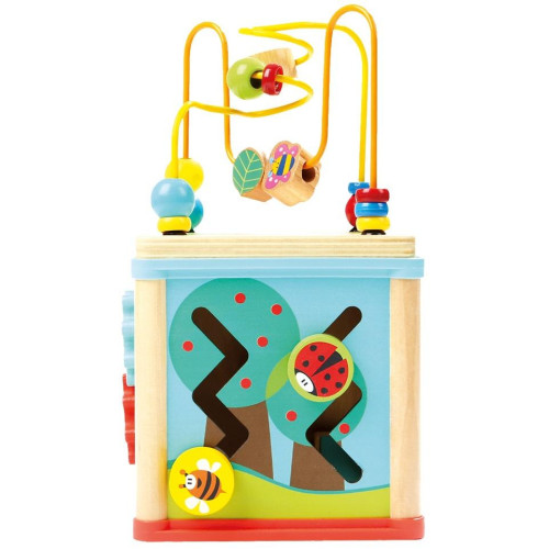 Bino Motorická kostka s hodinami