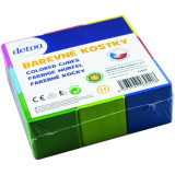 Detoa Barevné kostky 9 ks