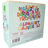 Vilac Dřevěné magnetky velká abeceda 56ks