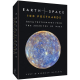 Chronicle Books Země a vesmír z archivů NASA 100 ks pohlednic