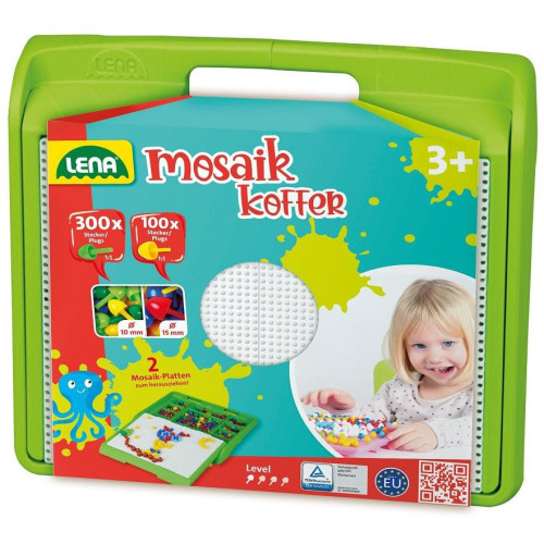 Lena Mozaika v přenosném  kufříku 400 ks