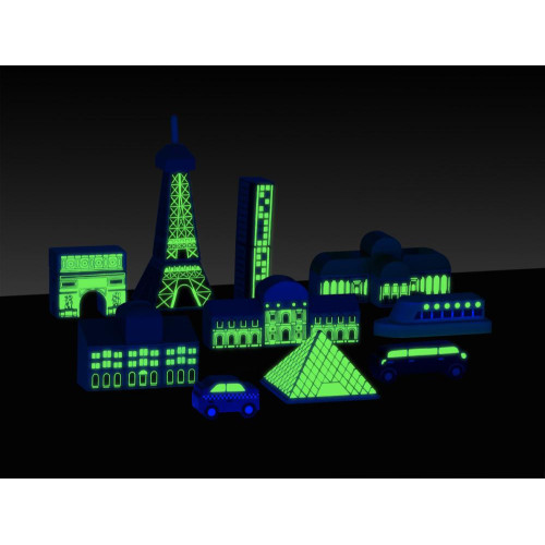 Wonderworld Svítící kostky Paris