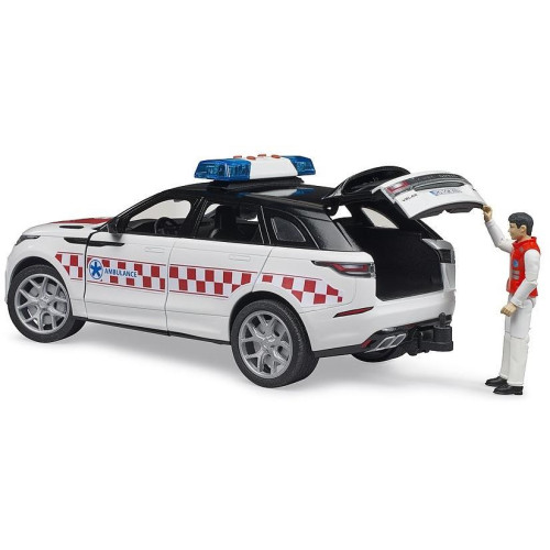Bruder Záchranné zdravotnické vozidlo Range Rover Velar s řidičem