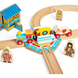 Bigjigs Rail Točna s motivem čajových lístků