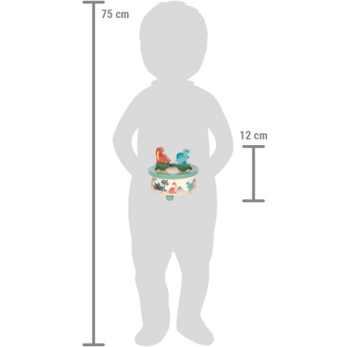 small foot Hrací skříňka Dino