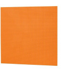 L-W Toys Velká podložka na stavění 50x50 bodů oranžová