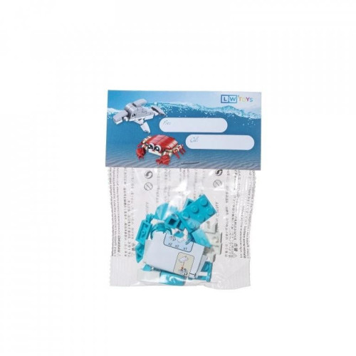 L-W Toys Mini stavebnice Velryba