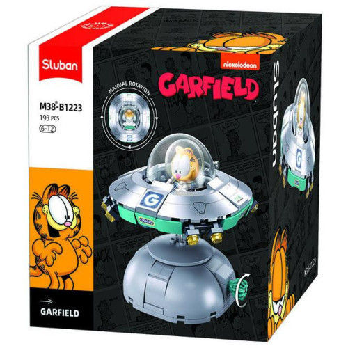 Sluban Builder M38-B1223  Garfield na cestě do vesmíru