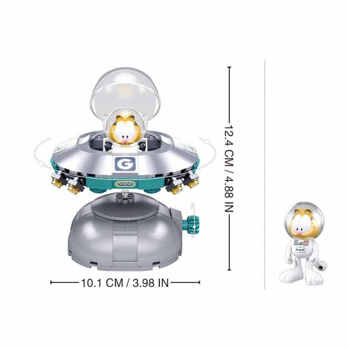 Sluban Builder M38-B1223  Garfield na cestě do vesmíru