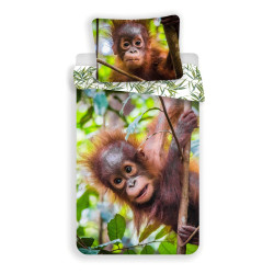 Jerry Fabrics povlečení orangutan 02 140x200 70x90