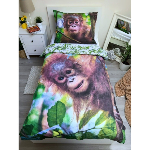 Jerry Fabrics povlečení orangutan 02 140x200 70x90