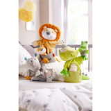 Haba Maňásek / loutka na ruku krokodýl s mláďátkem