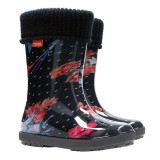 Demar Hawai Lux print AM (květy) - Dětské gumáky