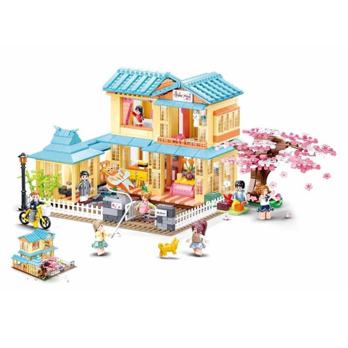 Sluban Girls Dream M38-B1017 Dům se sakurou